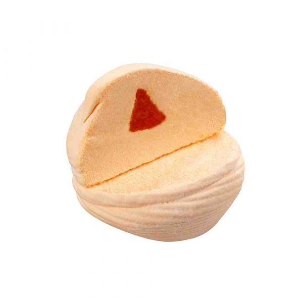 Зефир неглазированный "SlaSti" с начинкой со вкусом персика (ВЕС)