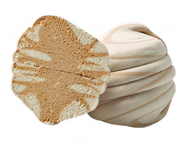 Зефир неглазированный "SlaSti" с начинкой со вкусом крем-шоколад (ВЕС)