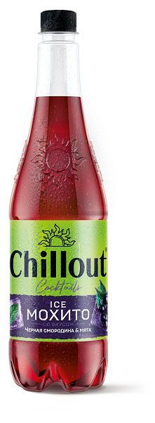 Напиток б/а сильногаз. "ЧИЛЛАУТ АЙС МОХИТО СО ВКУС. ЧЕРН.СМОРОДИНЫ" 0.9л ПЭТ